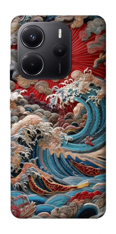 Чохол на Xiaomi Redmi Note 14 4G (Europe version) Japa wave ver.2 фото 1 з 1