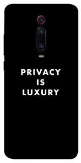 Чохол на Xiaomi Redmi K20 / K20 Pro / Mi9T / Mi9T Pro Privacy is luxury фото 1 з 1