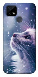 Чохол на Realme C21Y Snow cat фото 1 з 1