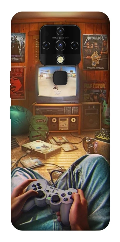 Чехол на TECNO Camon 16 SE Retro style v2 фото 1 из 1