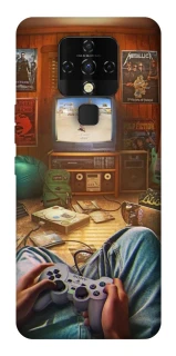 Чехол на TECNO Camon 16 SE Retro style v2 фото 1 из 1