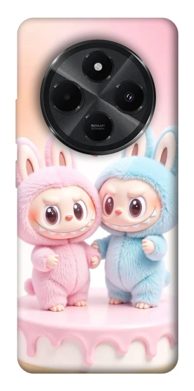 Чохол на Xiaomi Poco C75 Labubu Twins фото 1 з 1