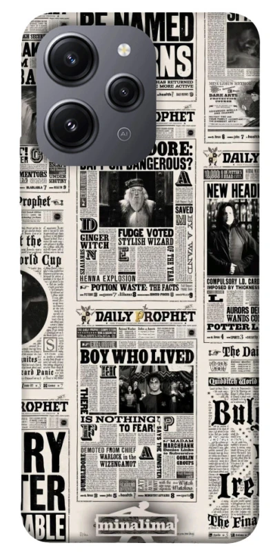 Чохол на Xiaomi Redmi 12 Harry Potter newspaper фото 1 з 1