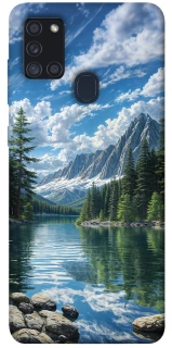 Чохол на Samsung Galaxy A21s River in the mountains фото 1 з 1