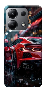 Чехол на Xiaomi Redmi Note 13 4G Red sports car фото 1 из 1