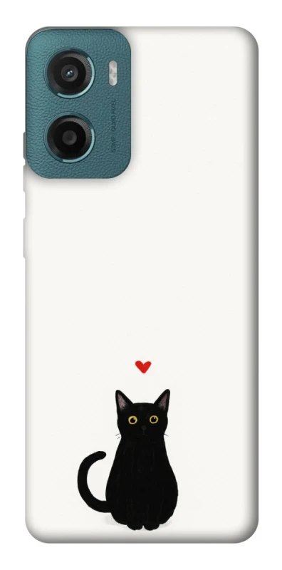 Чехол на Motorola Moto G06 cat in love фото 1 Чехол на Motorola Moto G06 cat in love фото 1 из 1
