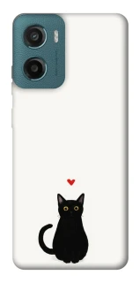 Чехол на Motorola Moto G06 cat in love фото 1 Чехол на Motorola Moto G06 cat in love фото 1 из 1
