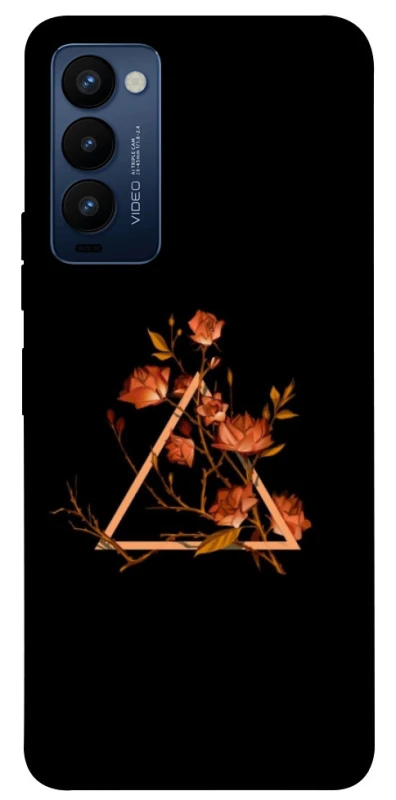 Чехол на TECNO Camon 18 Flowers ver.3 фото 1 из 1
