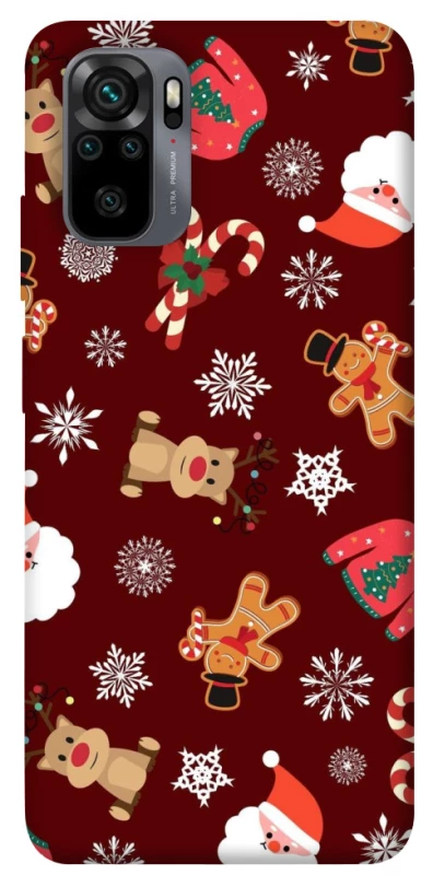 Чохол на Xiaomi Poco M5s Новорічний v6 фото 1 з 1