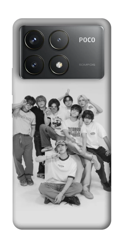 Чохол на Xiaomi Poco F6 Pro Stray Kids All Around фото 1 з 1