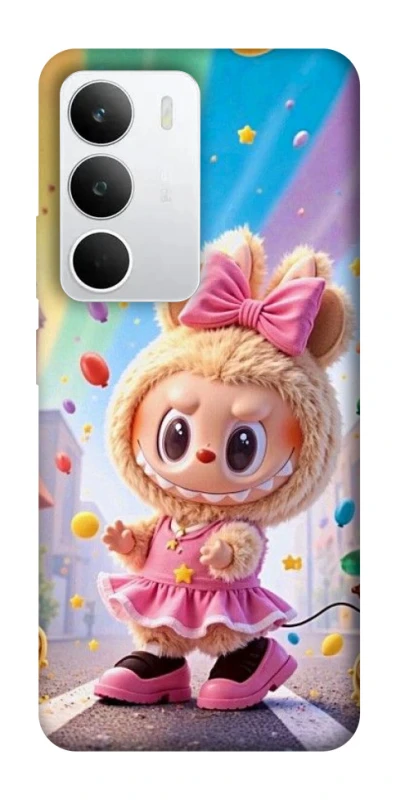 Чохол на Realme C71 Labubu rainbow фото 1 з 1