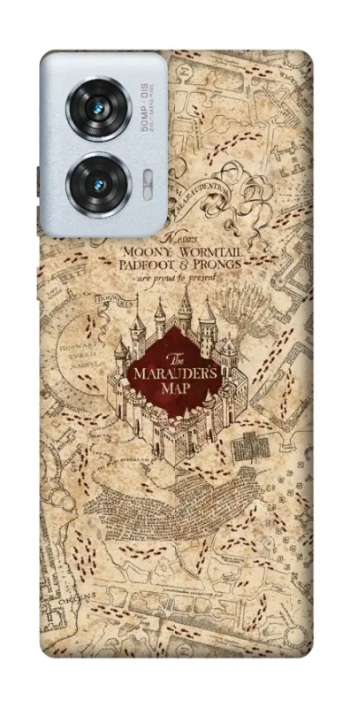Чехол на Motorola Edge 50 Fusion Marauders map фото 1 из 1