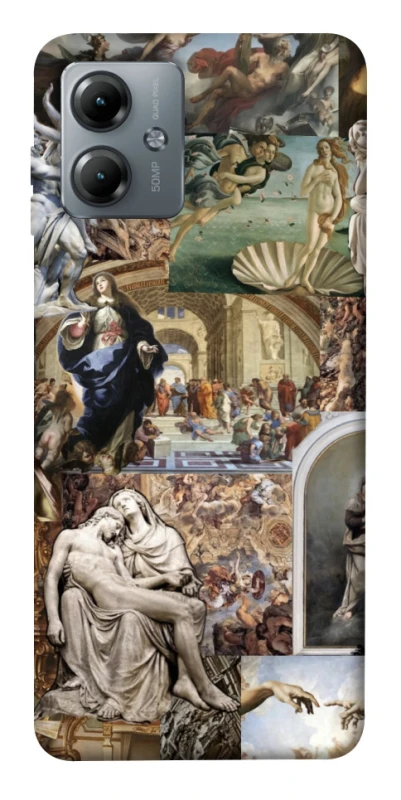 Чохол на Motorola Moto G14 Art collage ver.10 фото 1 з 1