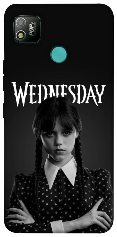 Чехол на TECNO POP 4 Dark Mood Wednesday фото 1 из 1