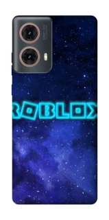 Чохол на Motorola Moto G85 Roblox Space Logo Blue фото 1 з 1