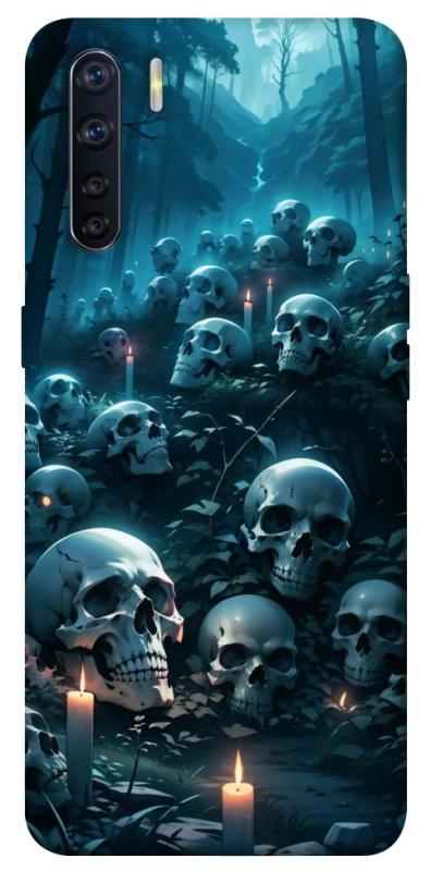 Чехол на Oppo A91 Skulls v3 фото 1 из 1