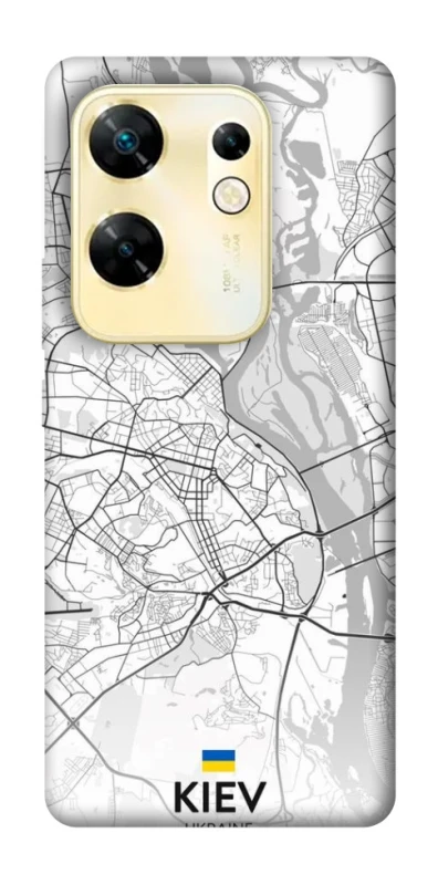Чохол на Infinix Zero 30 4G Kiev white map фото 1 з 1