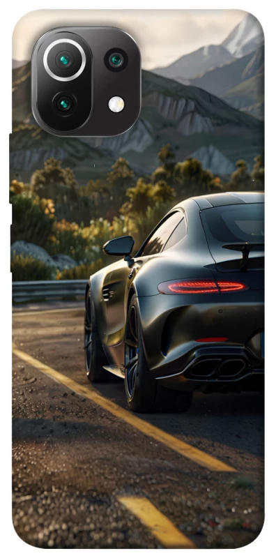 Чохол на Xiaomi Mi 11 Lite Car in the mountains фото 1 з 1