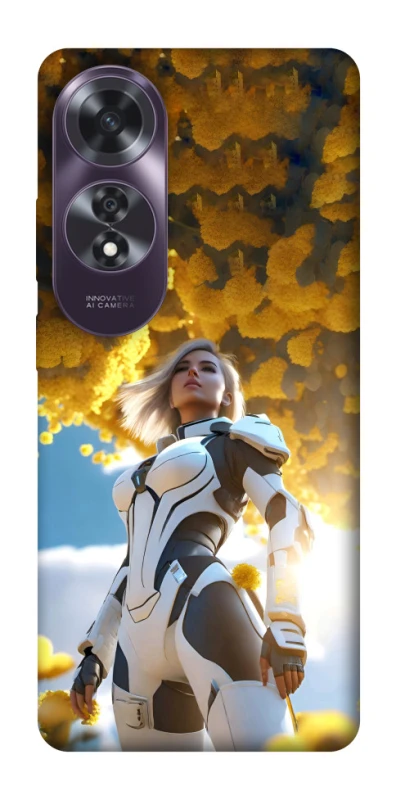 Чохол на Oppo A60 Cyber space girl ver.3 фото 1 з 1