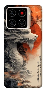 Чохол на ZTE Blade A56 white dragon фото 1 з 1