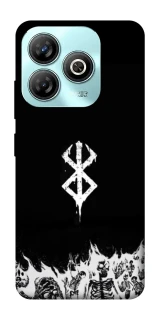 Чехол на ZTE Blade A75 4G Berserk skeletons фото 1 из 1