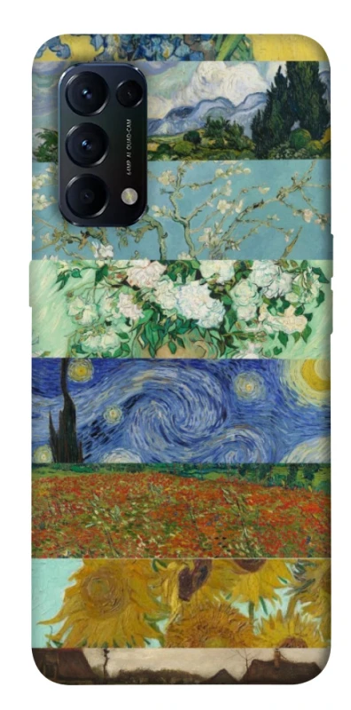 Чохол на Oppo Reno 5 4G Van Gogh aesthetics фото 1 з 1