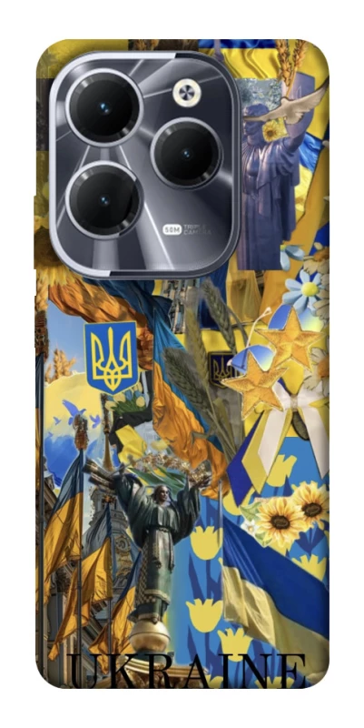 Чохол на Infinix Hot 40 Pro Ukraine style ver.8 фото 1 з 1