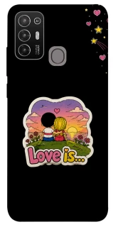 Чехол на ZTE Blade A52 Love is ver.5 фото 1 из 1