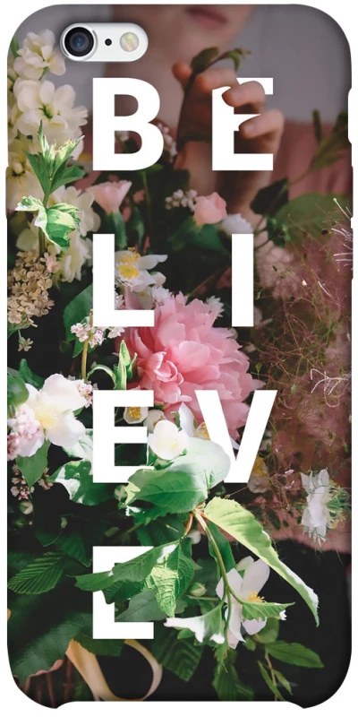 Чехол на Apple iPhone 6/6s plus (5.5") Believe фото 1 из 1