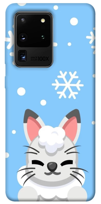 Чехол на Samsung Galaxy S20 Ultra Adopt Me Snow Kitty Smile фото 1 из 1