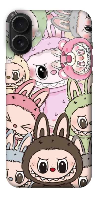 Чохол на Apple iPhone 16 Plus All Labubu 3 фото 1 з 1