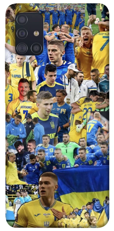 Чехол на Samsung Galaxy A51 UA-Football ver.6 фото 1 из 1