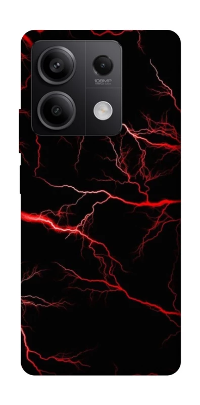 Чехол на Xiaomi Redmi Note 13 5G Красная молния фото 1 из 1