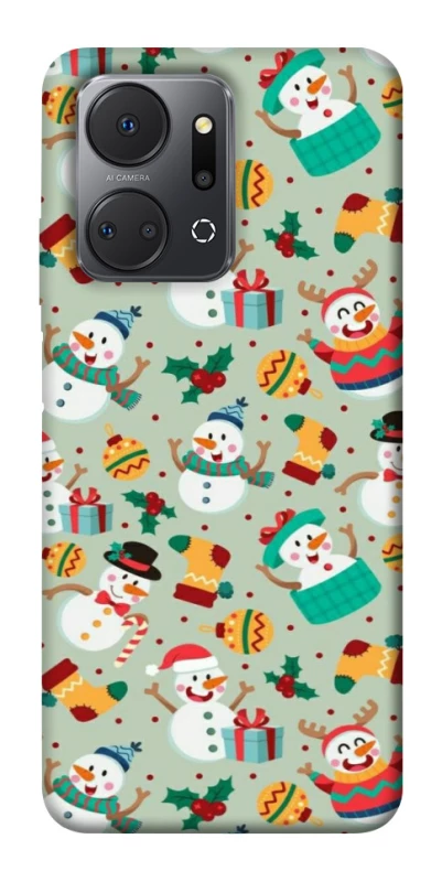 Чохол на Huawei Honor X7a Новорічний v2 фото 1 з 1