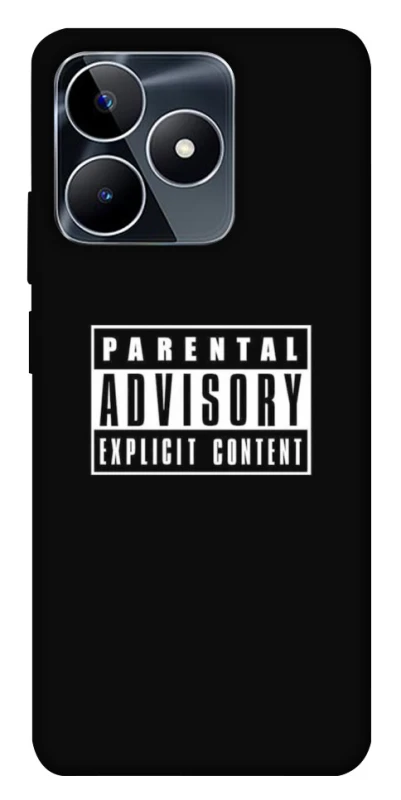 Чохол на Realme C53 Parental Advisory Label фото 1 з 1