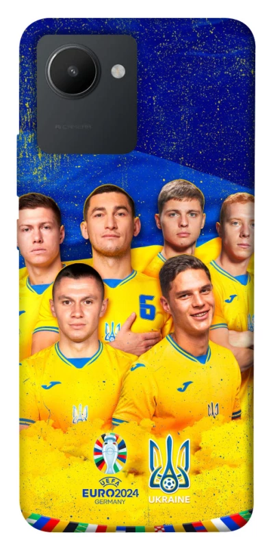 Чехол на Realme C30s Сбоная Украины v2 фото 1 из 1