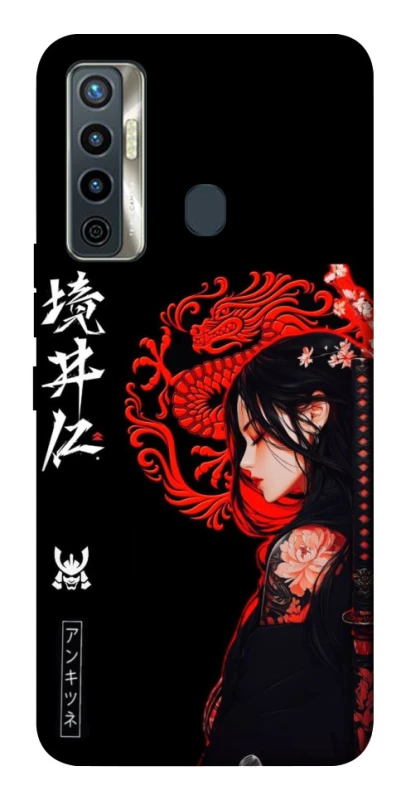 Чохол на TECNO Camon 17 Red Dragon фото 1 з 1