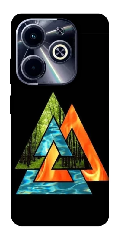 Чехол на Infinix Hot 40i Валькнут v4 фото 1 из 1