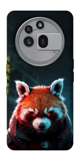 Чехол на Nothing Phone (3a) Pro Cyber Red Panda фото 1 из 1