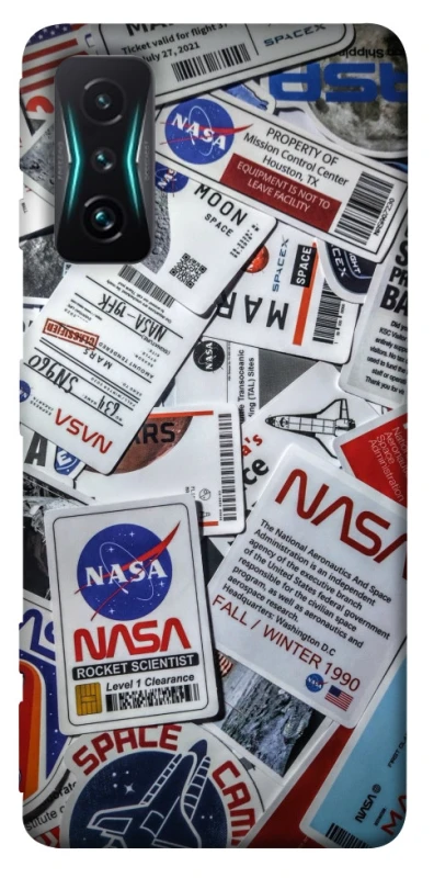 Чехол на Xiaomi Redmi K50 Gaming NASA ver.4 фото 1 из 1