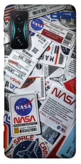 Чехол на Xiaomi Redmi K50 Gaming NASA ver.4 фото 1 из 1