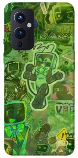 Чехол на OnePlus 9 Dandysworld tv green theme фото 1 из 1