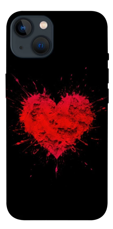Чехол на Apple iPhone 13 (6.1") Splash heart фото 1 из 1