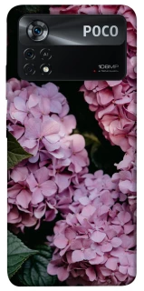 Чохол на Xiaomi Poco X4 Pro 5G Рожеві гартензії фото 1 з 1