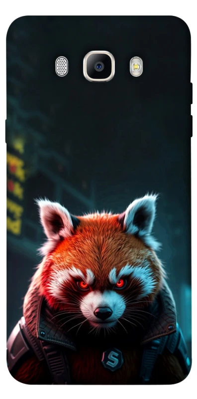 Чохол на Samsung J510F Galaxy J5 (2016) Cyber Red Panda фото 1 з 1