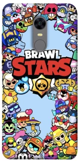 Чехол на Xiaomi Redmi 5 Plus / Redmi Note 5 (Single Camera) Brawl Stars ver.2 фото 1 из 1