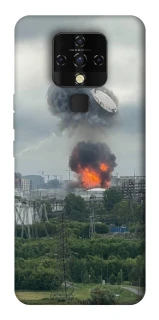 Чехол на TECNO Camon 16 SE Moscow never sleeps ver.4 фото 1 из 1