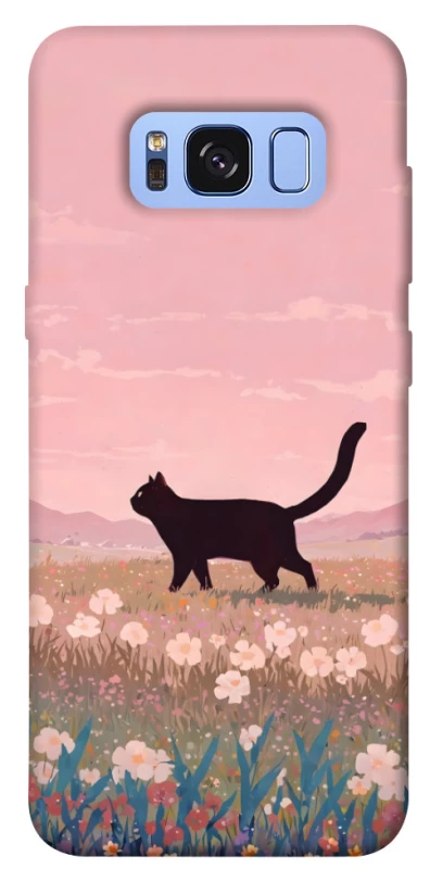 Чохол на Samsung G950 Galaxy S8 cat on a field фото 1 з 1