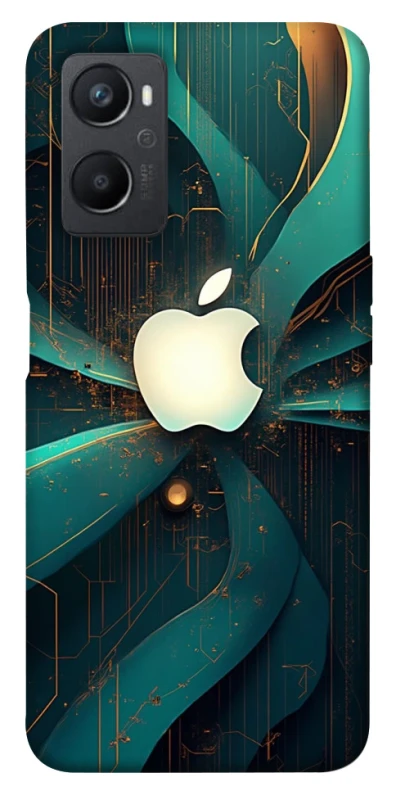 Чехол на Oppo A96 Apple logo ver.4 фото 1 из 1