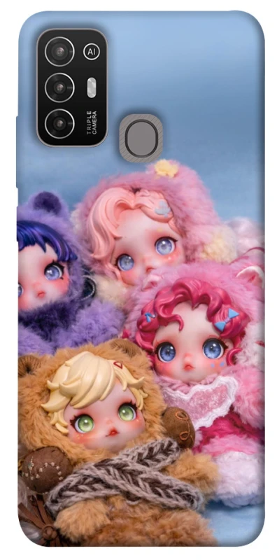 Чехол на ZTE Blade A52 SKULLPANDA × My Little Pony Ver.1 фото 1 из 1